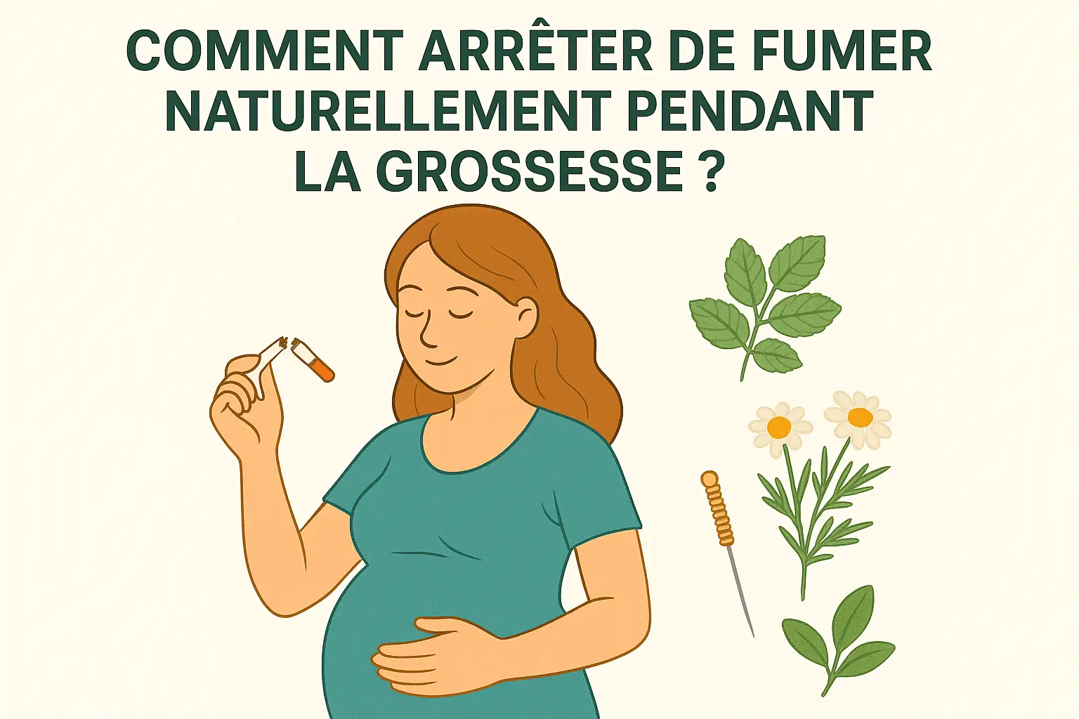 Lire la suite à propos de l’article Comment arrêter de fumer naturellement pendant la grossesse?