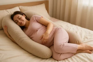Lire la suite à propos de l’article Coussin de grossesse : le guide pour mieux dormir enceinte
