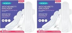 Serviettes maternité post accouchement double