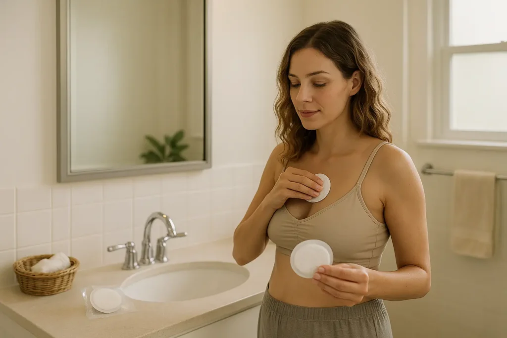 Coussinets d’allaitement jetables : confort et discrétion