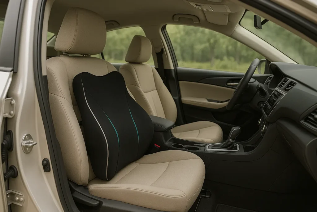 Soutien du dos en voiture : confort pour femmes enceintes