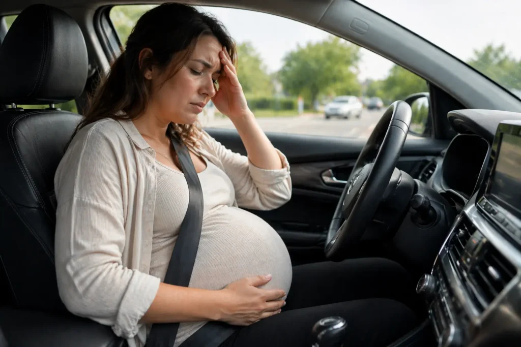 fatigue conduite femme enceinte vigilance risque voiture