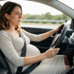 Jusqu’à quel mois peut-on conduire enceinte ?