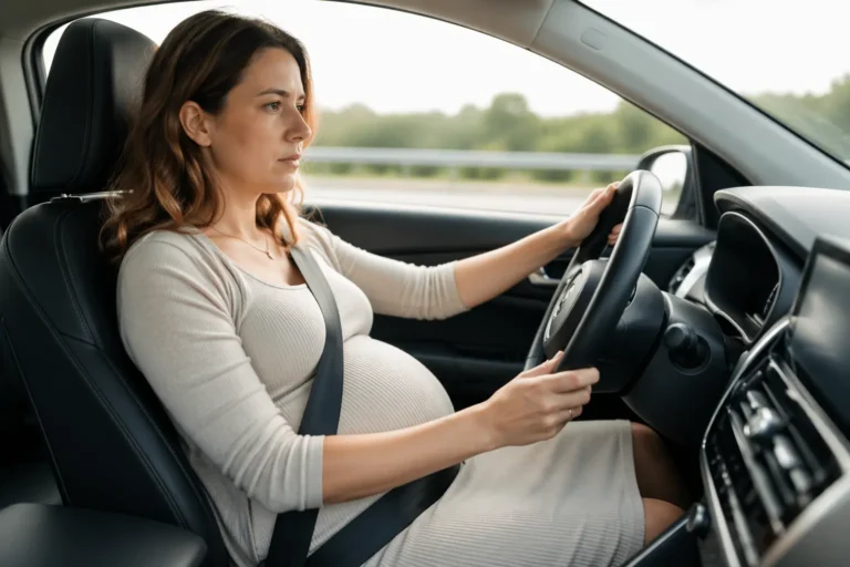 Jusqu’à quel mois peut-on conduire enceinte ?