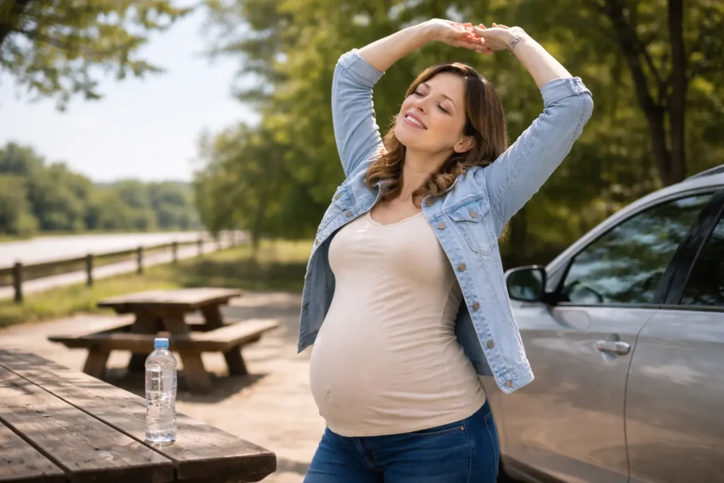 pause conduite femme enceinte repos sécurité fatigue