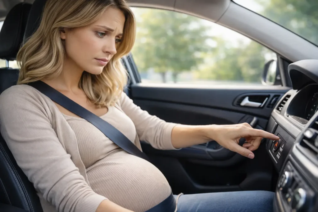 femme enceinte doute désactiver airbag voiture