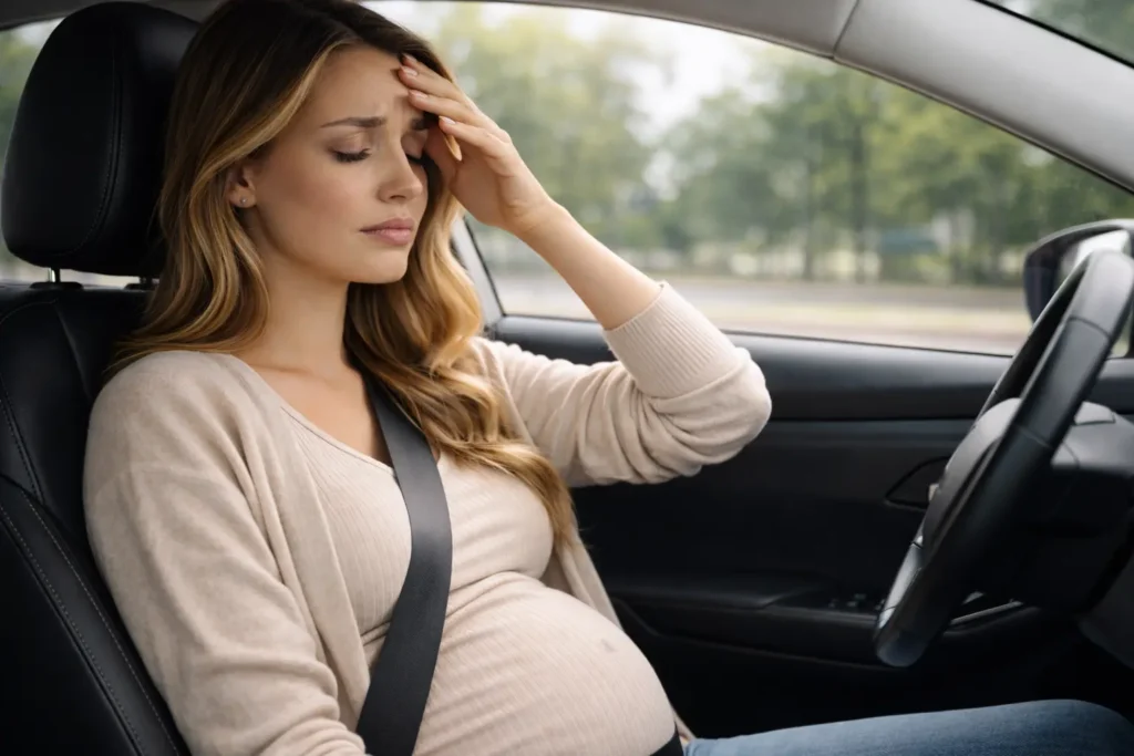 fatigue grossesse voiture conduite vigilance fatigue enceinte