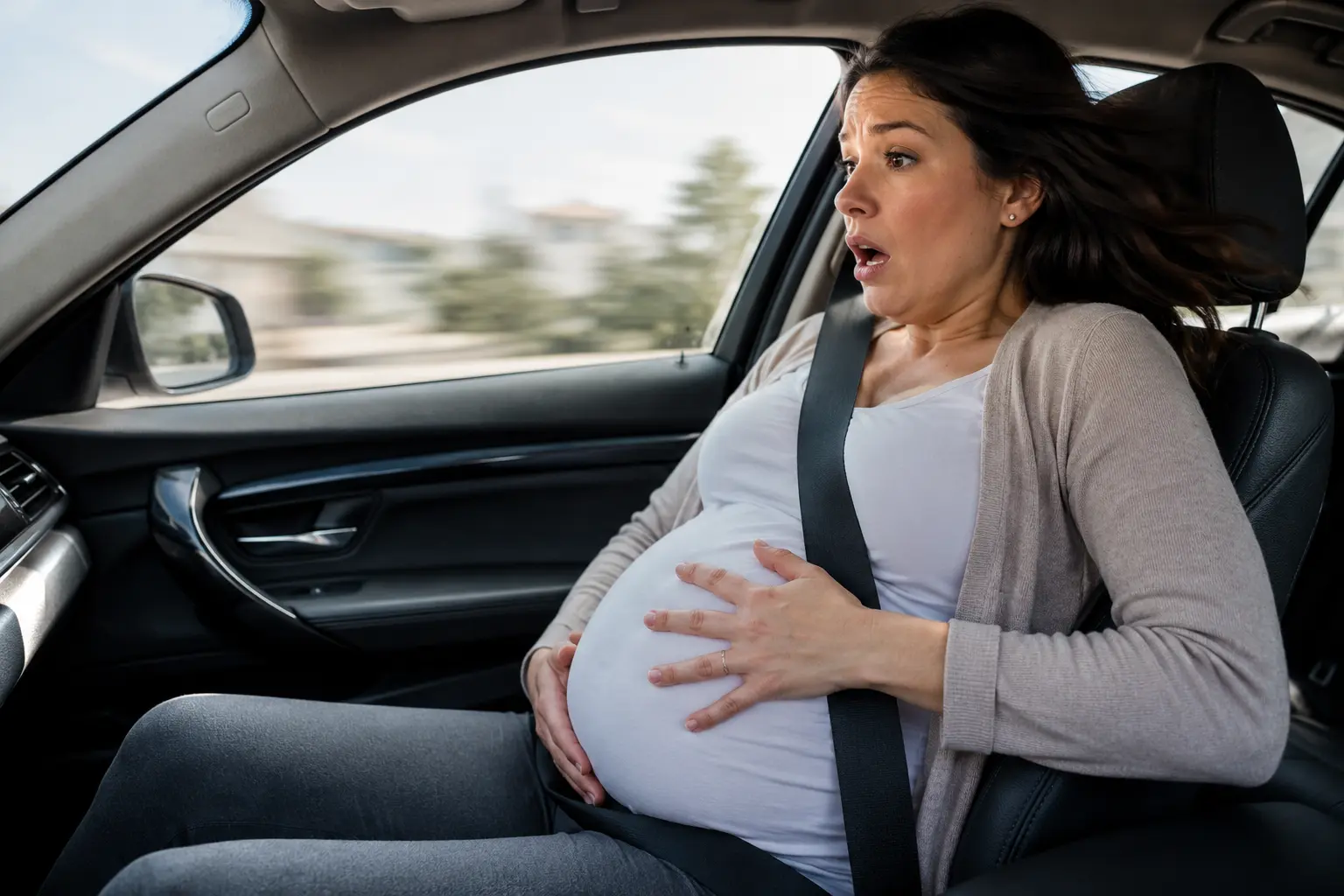 You are currently viewing Freinage brusque enceinte : y a-t-il un danger pour le bébé ?