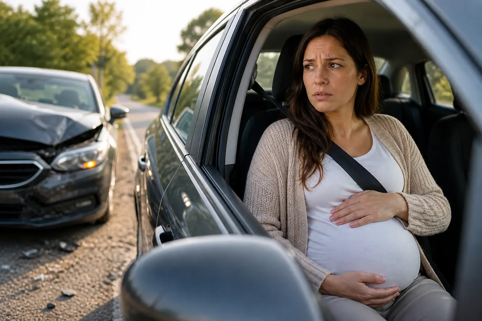 You are currently viewing Accident de voiture enceinte : que faire et quand consulter ?