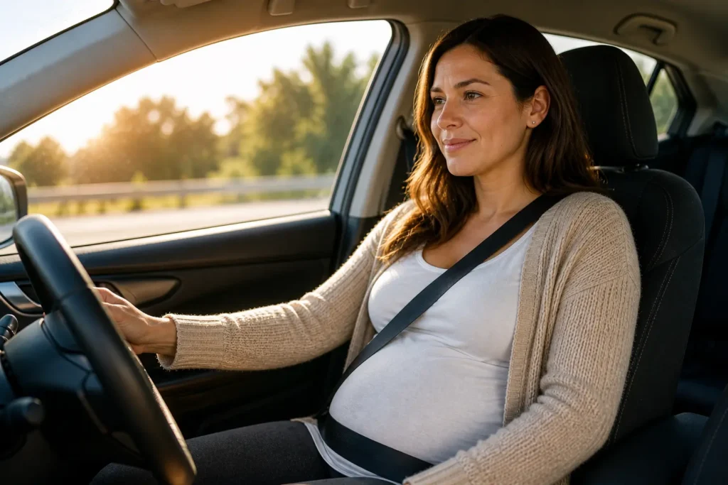 securite voiture grossesse trajet serein femme enceinte