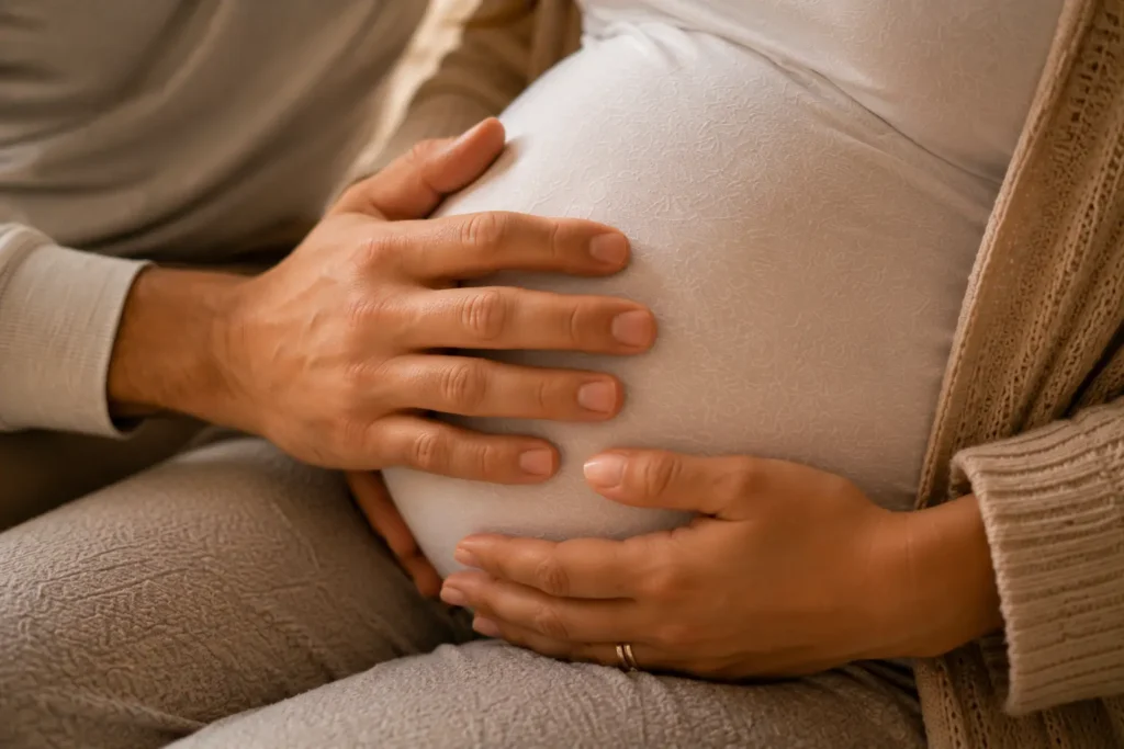connexion père bébé grossesse
