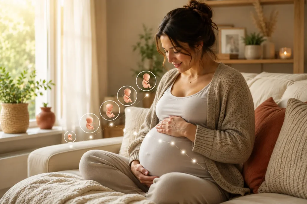 quand bébé commence à entendre dans le ventre
