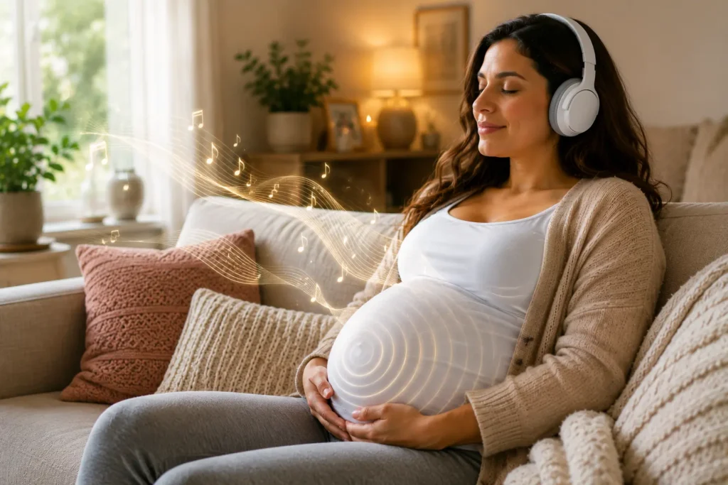 bébé entend la musique grossesse