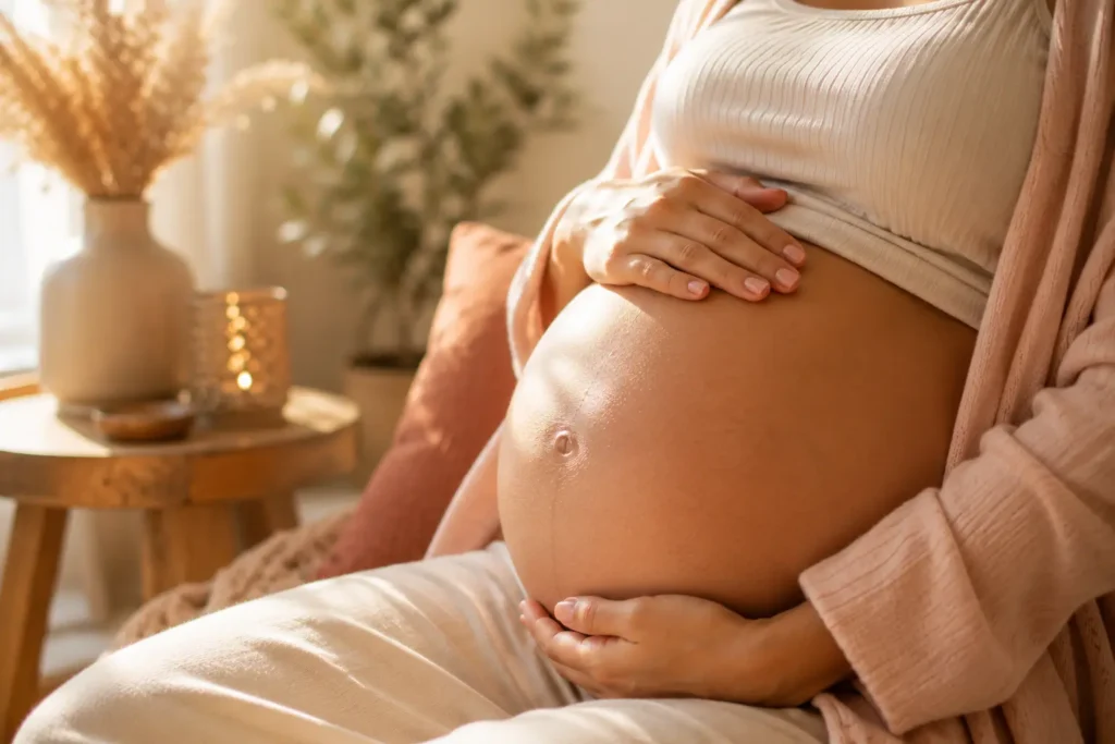 Toucher et sensations du bébé pendant la grossesse