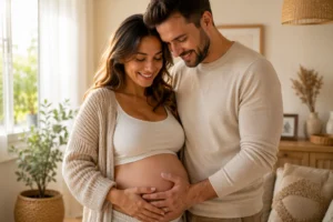 Lire la suite à propos de l’article Bébé reconnaît-il la voix de son père avant sa naissance ?