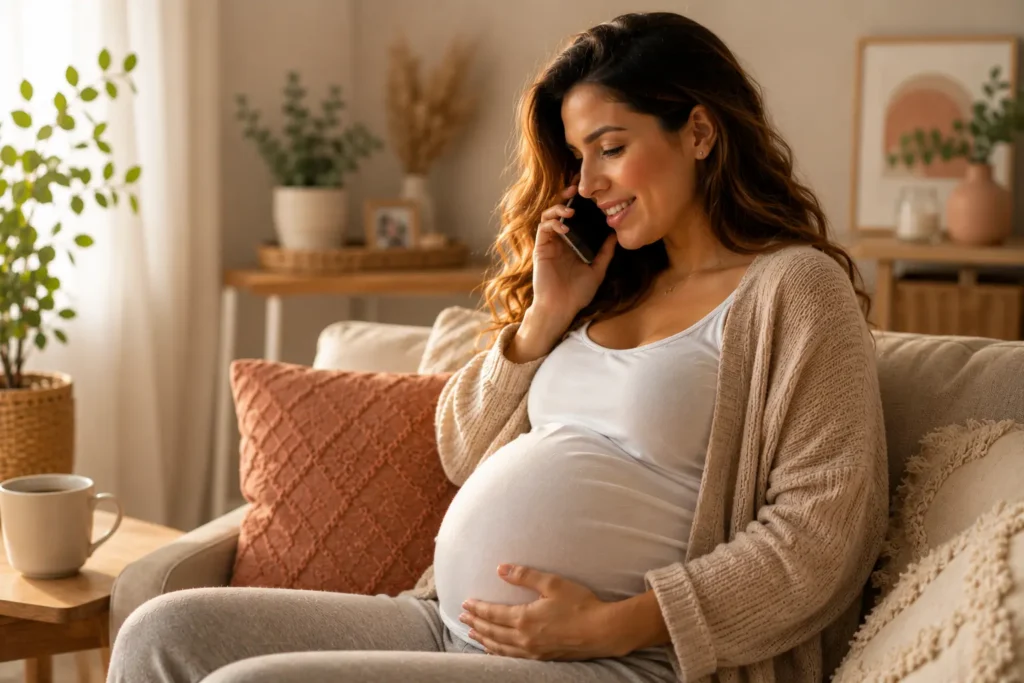 bébé entend la voix de sa mère grossesse