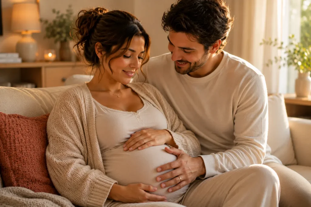 parler à bébé avant sa naissance