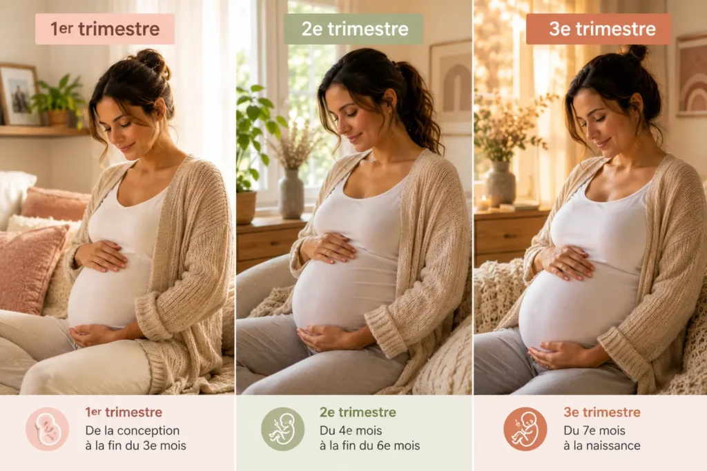 Éveil de bébé pendant la grossesse selon les trimestres