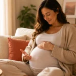 Peut-on communiquer avec bébé en touchant son ventre ?
