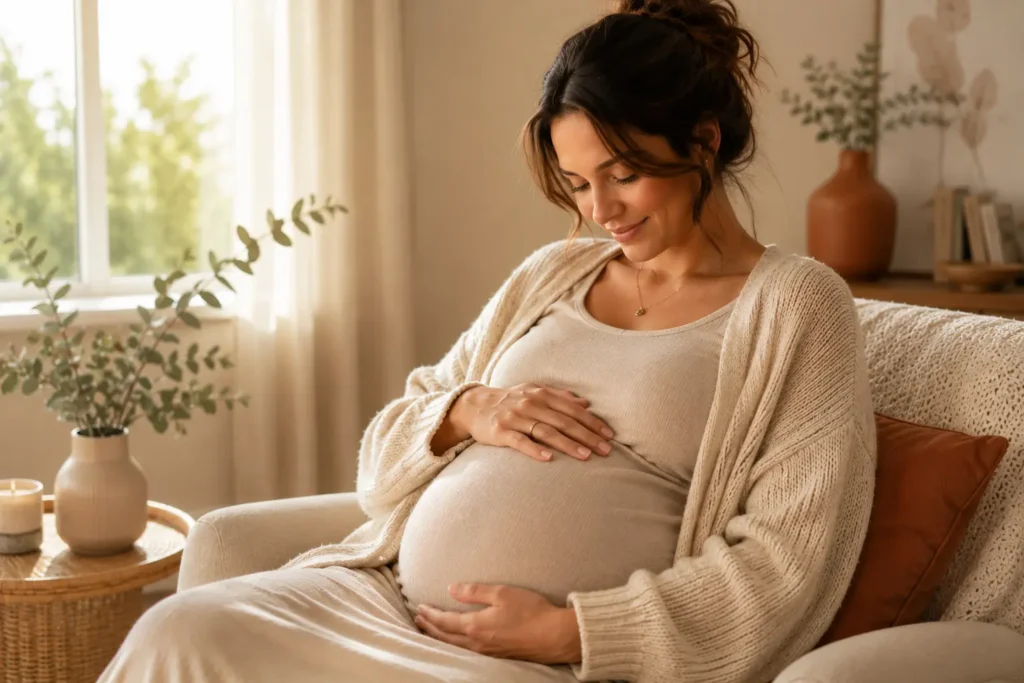 Bébé ressent-il les caresses sur le ventre ?