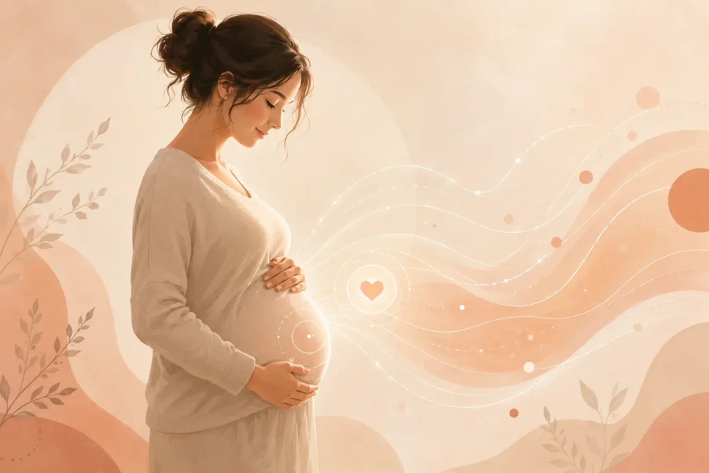 Interaction sensorielle avec bébé avant la naissance