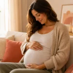 Pourquoi bébé bouge-t-il quand je touche mon ventre ?