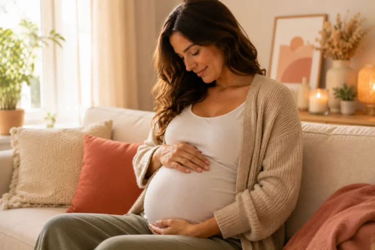 Pourquoi bébé bouge-t-il quand je touche mon ventre ?