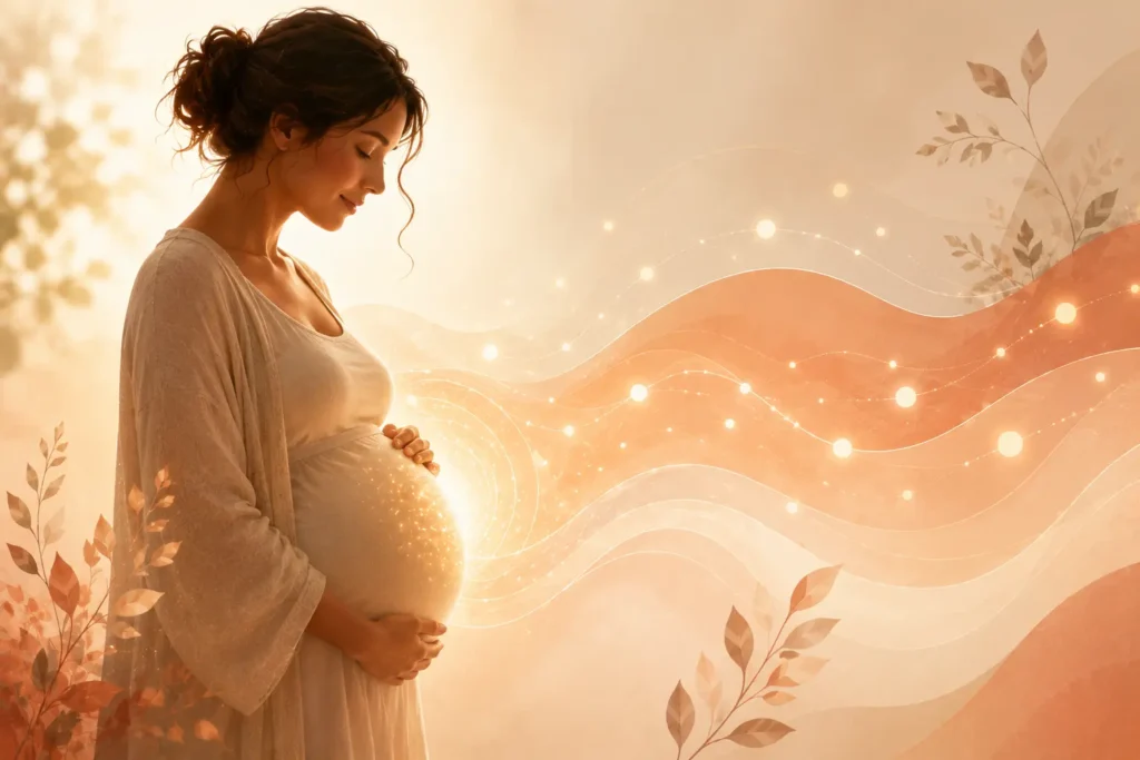 Développement progressif du toucher de bébé pendant la grossesse